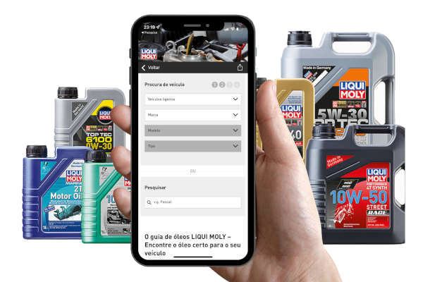 Check-up Media LIQUI MOLY mobile app