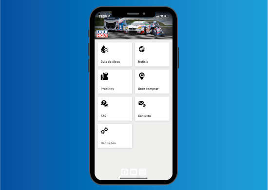 Check-up Media LIQUI MOLY mobile app 1