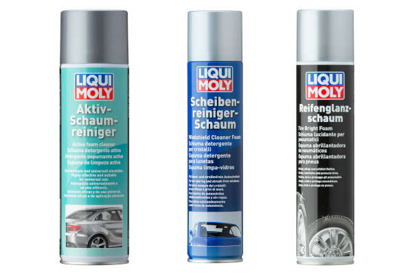 Check-up Media LIQUI MOLY cleaning foams