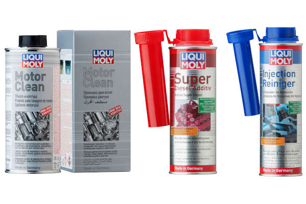 Check-up Media LIQUI MOLY Motor Clean, Super Diesel Additiv, Injection Reiniger